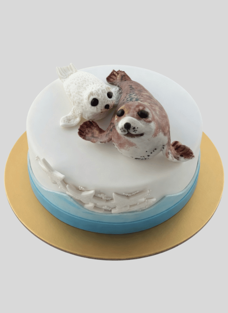 Shapely Seals Cake