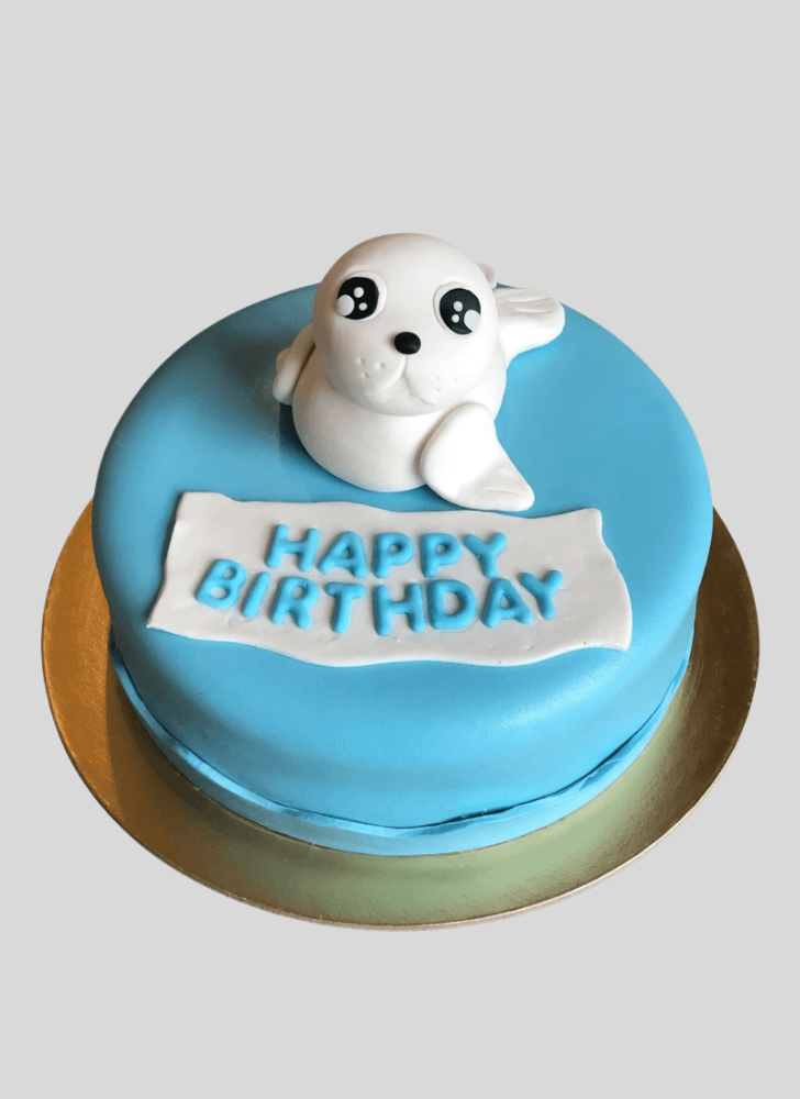 Wonderful Seals Cake Design