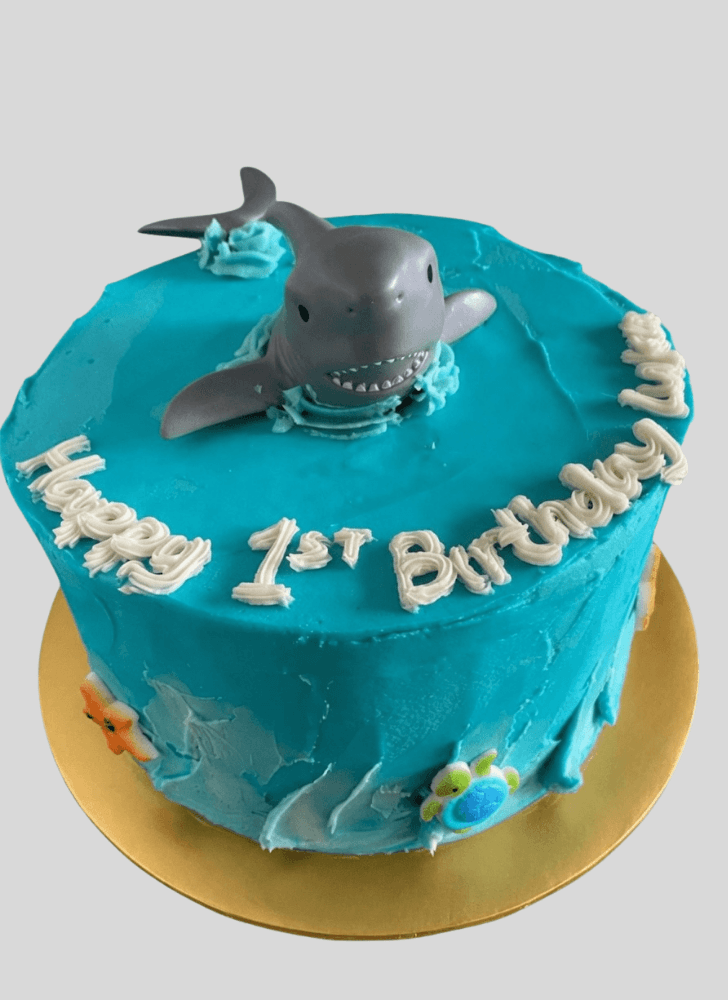 Dazzling Shark Cake