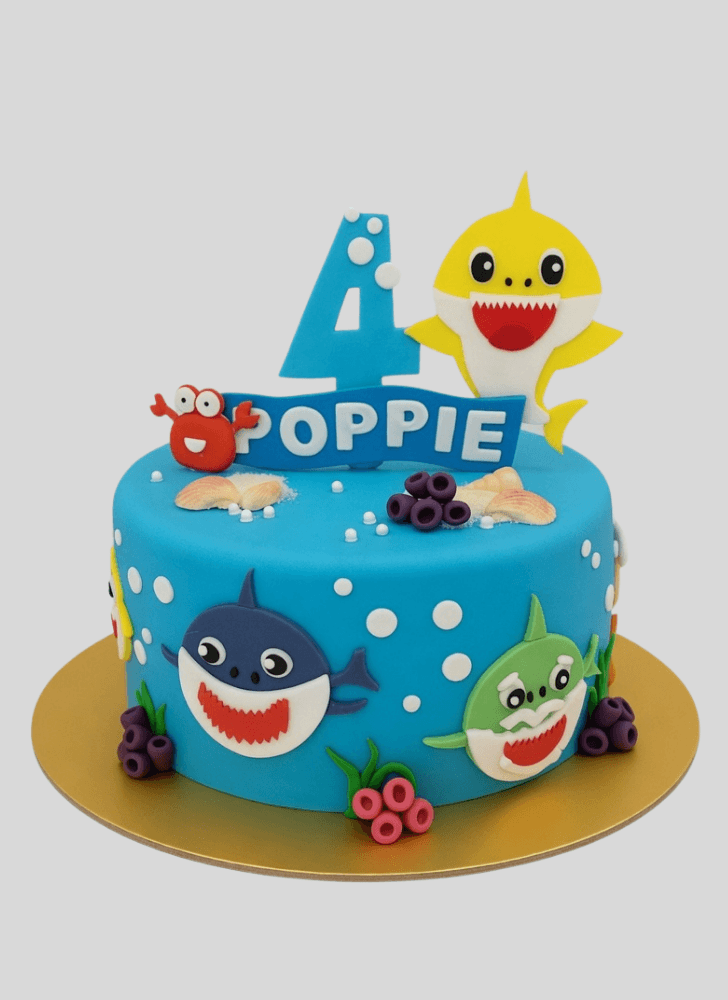 Enticing Shark Cake