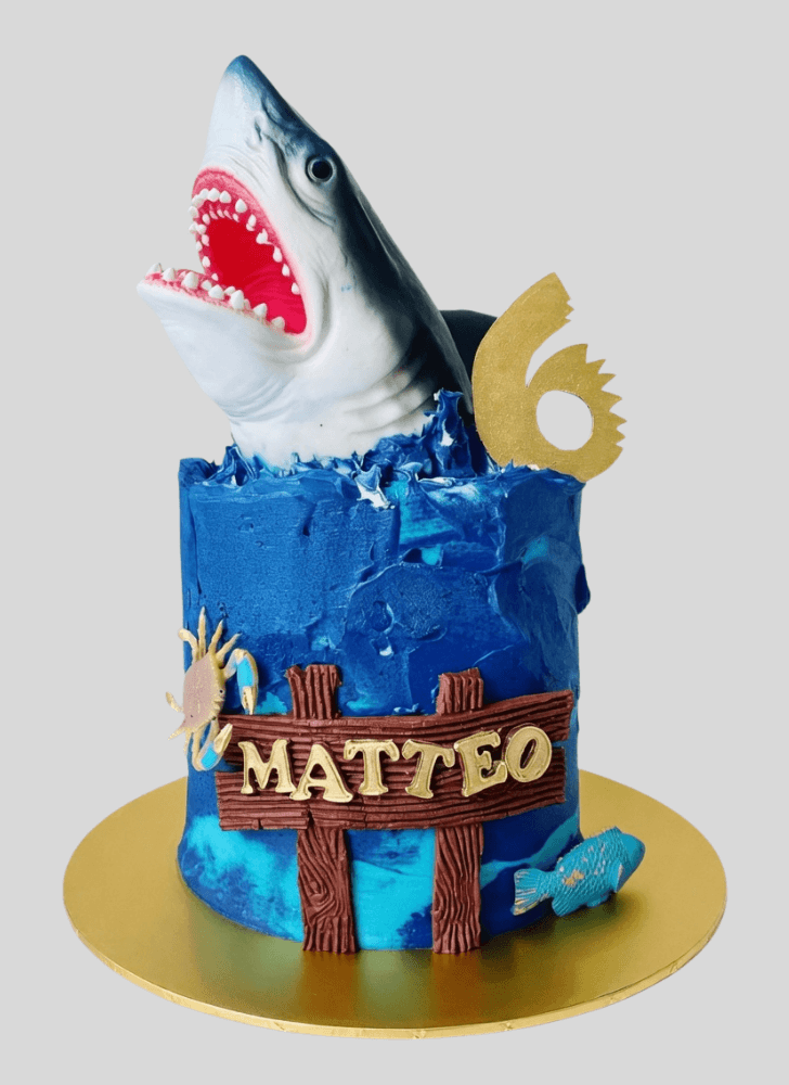 Fair Shark Cake