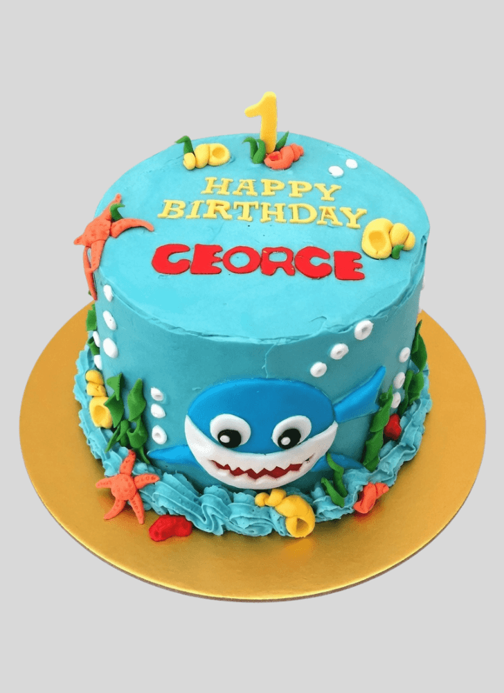 Fascinating Shark Cake