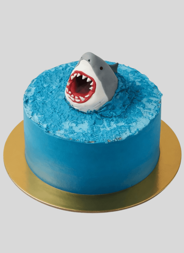 Inviting Shark Cake