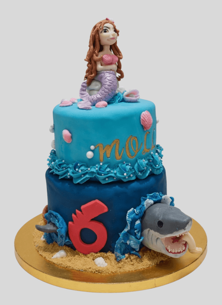 Mesmeric Shark Cake