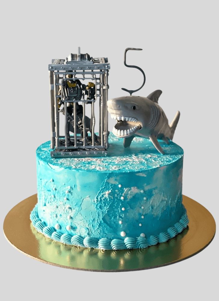 Pleasing Shark Cake