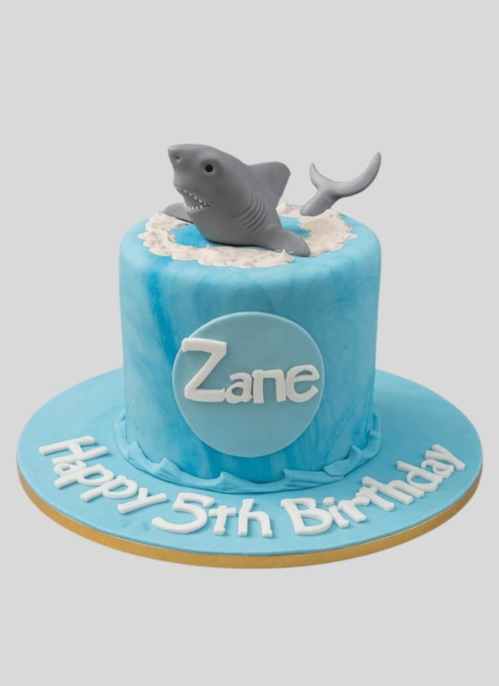 Radiant Shark Cake