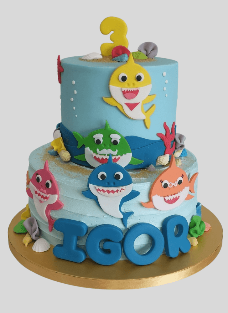 Ravishing Shark Cake