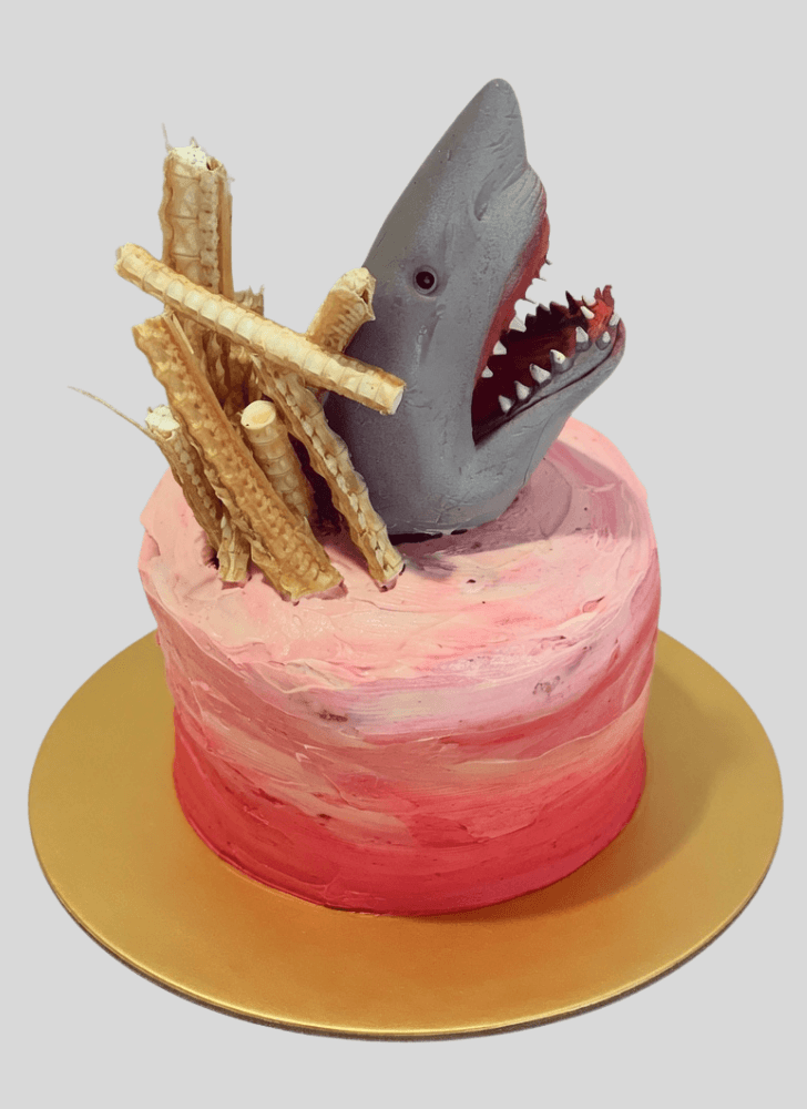 Resplendent Shark Cake