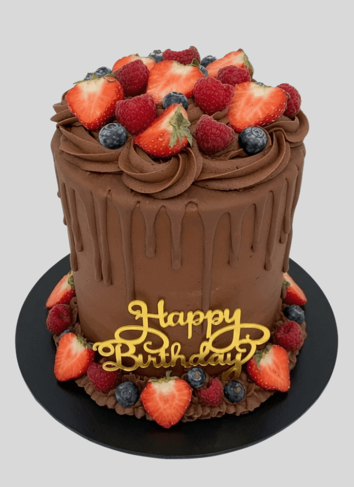 Alluring Strawberry Cake