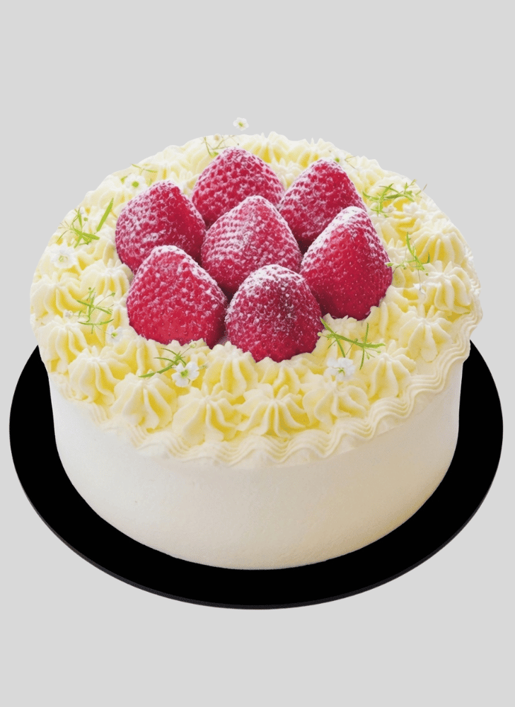 Dazzling Strawberry Cake