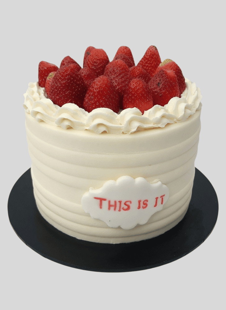 Exquisite Strawberry Cake