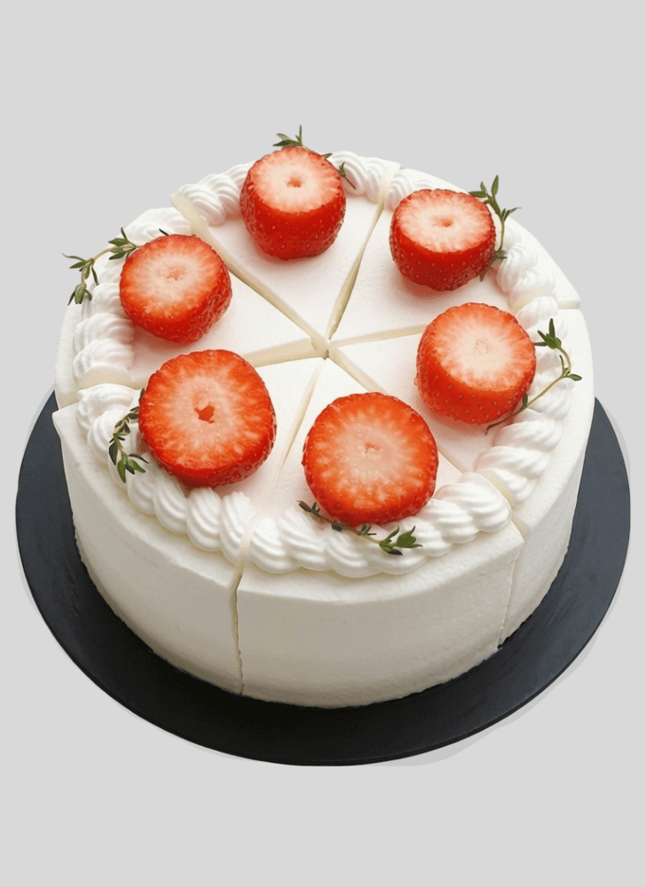 Mesmeric Strawberry Cake