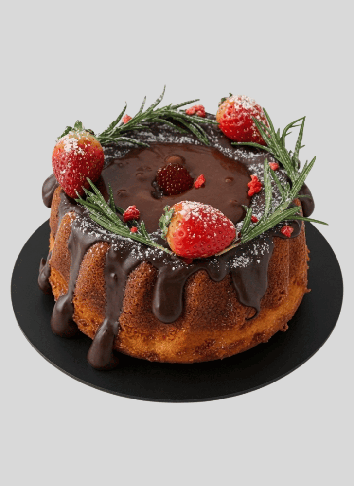 Slightly Strawberry Cake