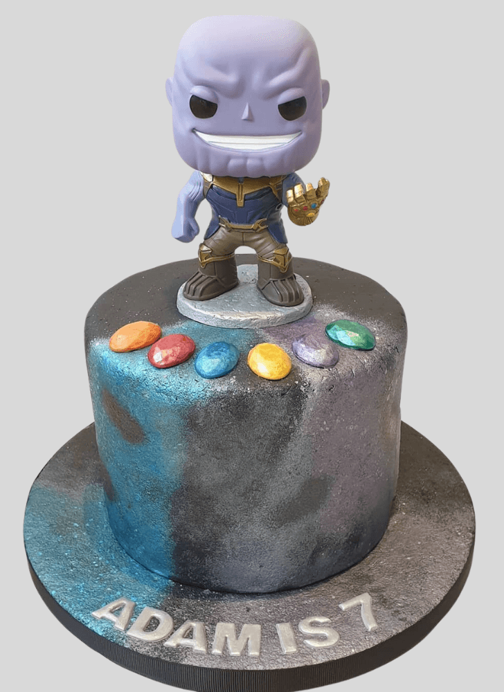 Alluring Thanos Cake
