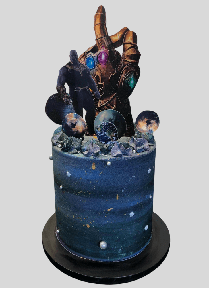 Angelic Thanos Cake