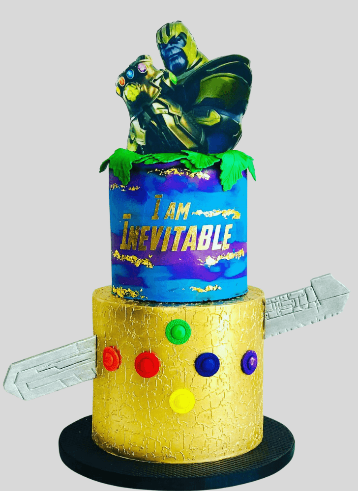 Bewitching Thanos Cake