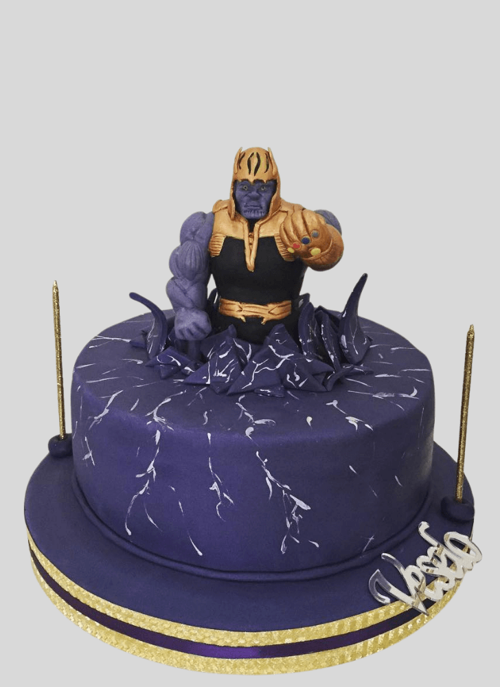Captivating Thanos Cake
