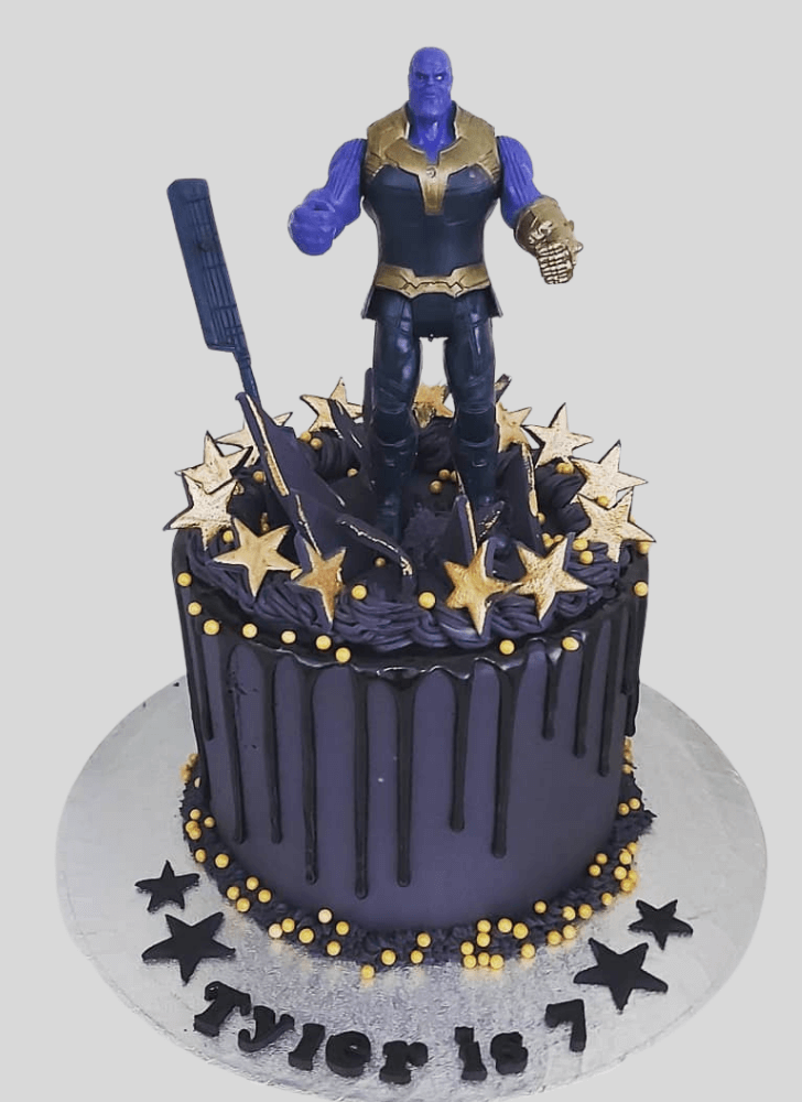 Elegant Thanos Cake