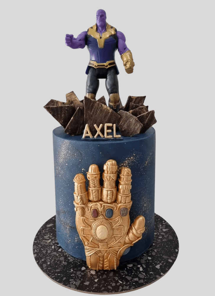 Enticing Thanos Cake