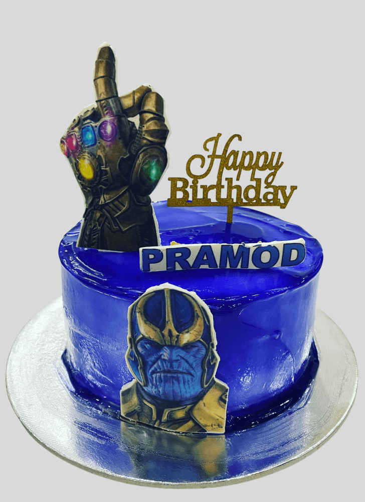 Exquisite Thanos Cake