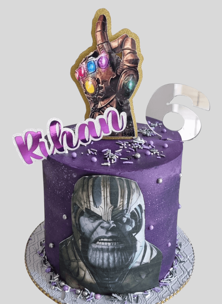Fascinating Thanos Cake