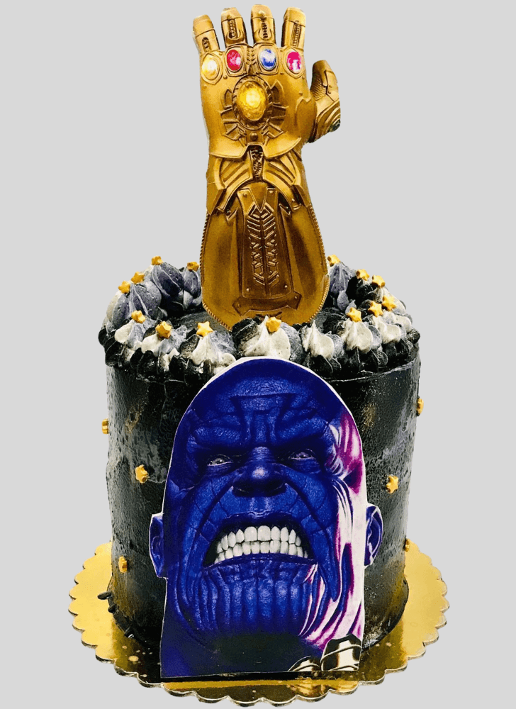 Good Looking Thanos Cake