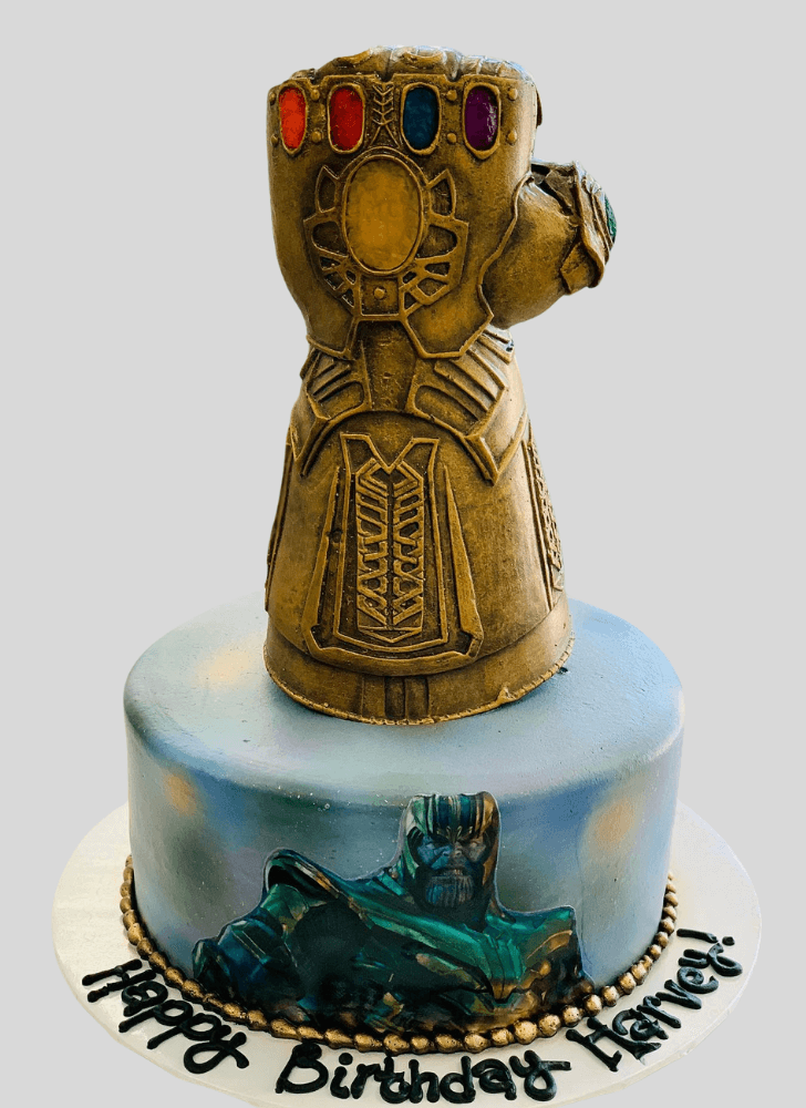 Gorgeous Thanos Cake