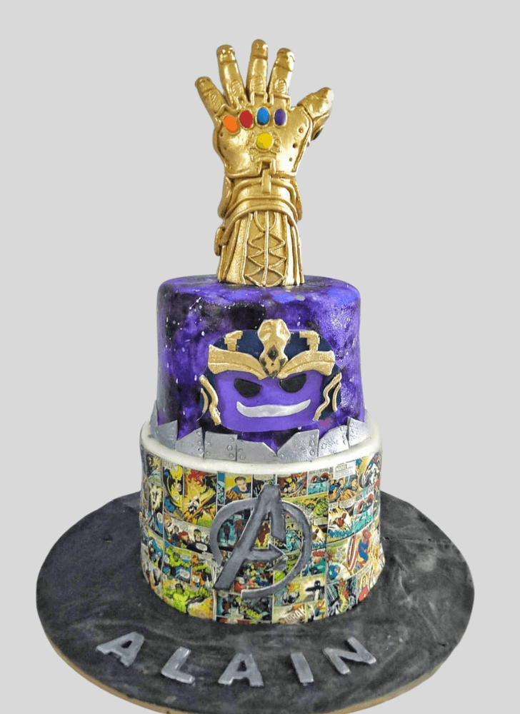 Graceful Thanos Cake