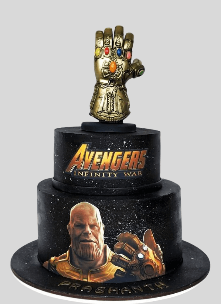 Handsome Thanos Cake