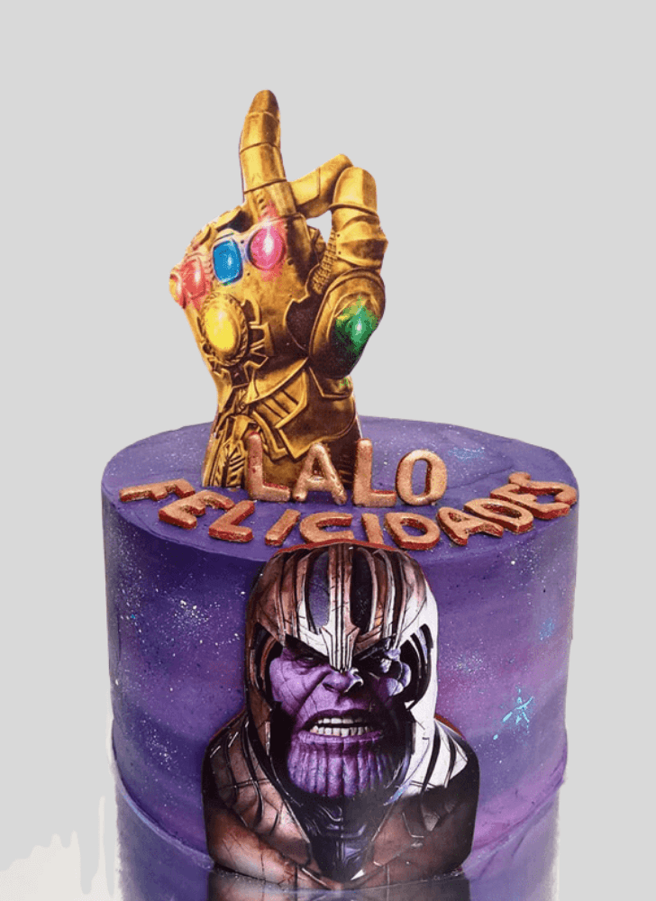 Magnificent Thanos Cake