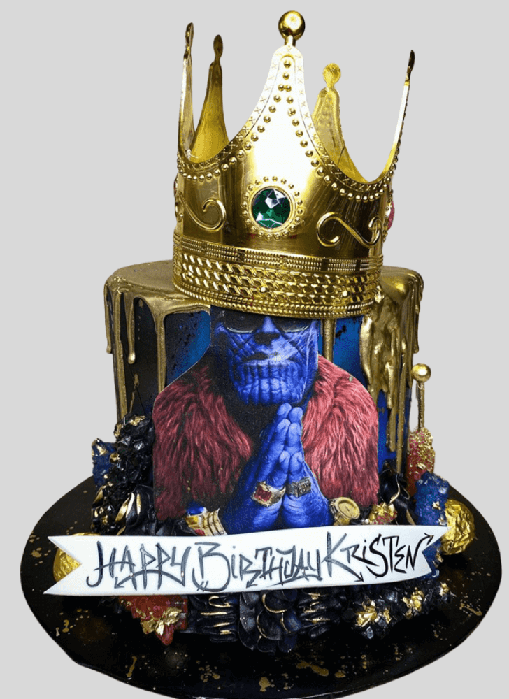 Ravishing Thanos Cake