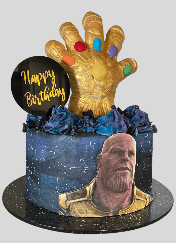 Slightly Thanos Cake