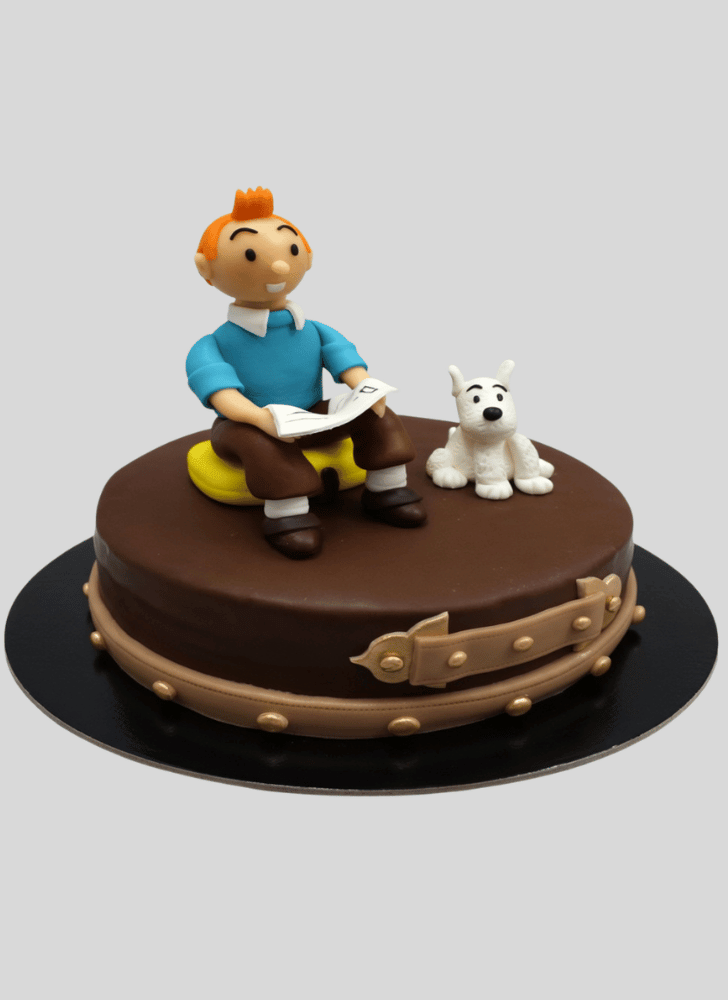 Angelic Tintin Cake