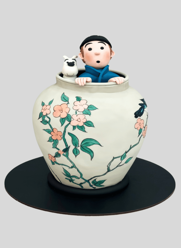 Appealing Tintin Cake
