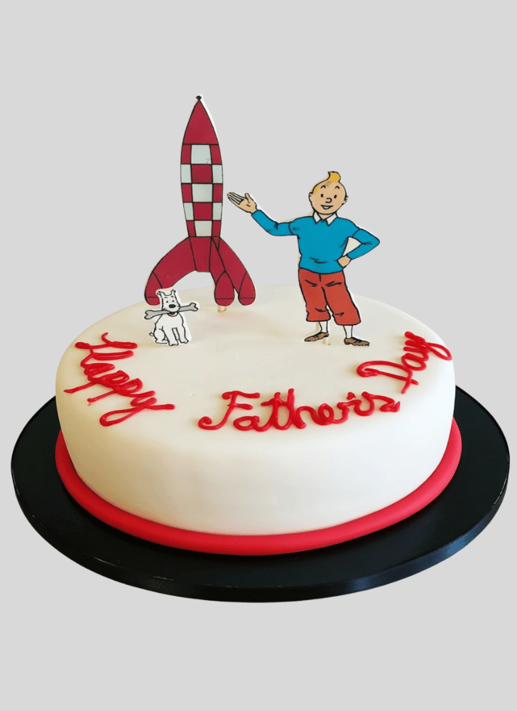 Charming Tintin Cake