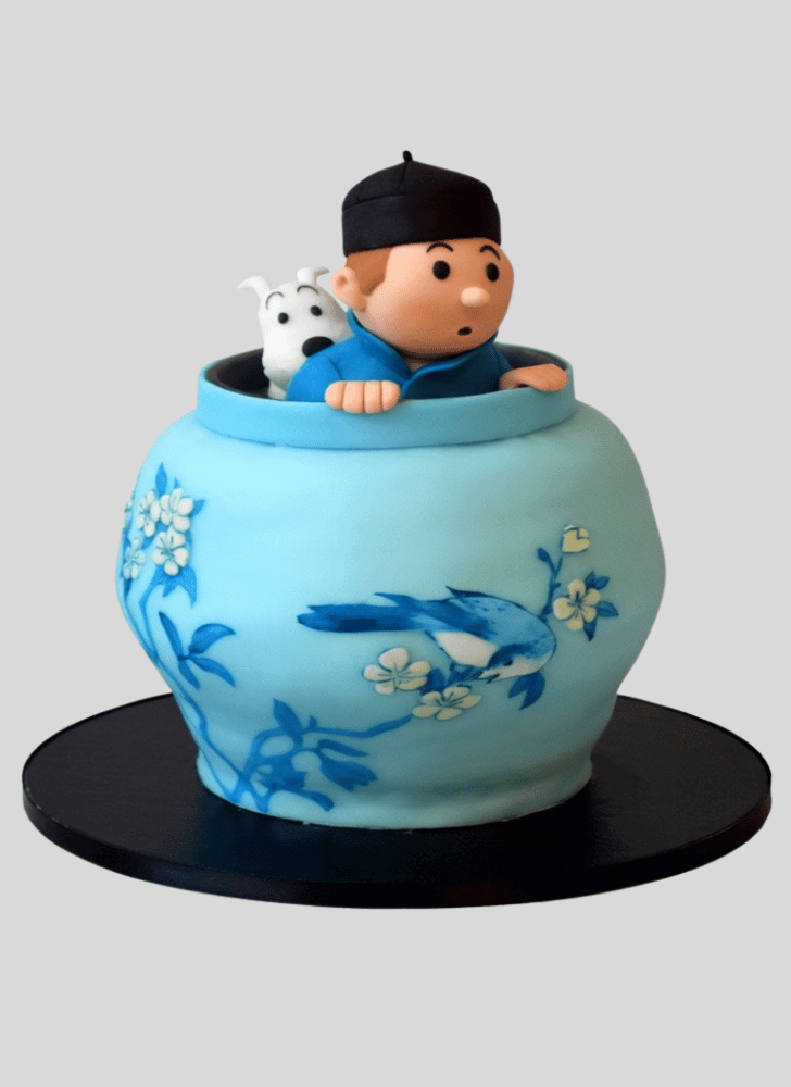 Comely Tintin Cake