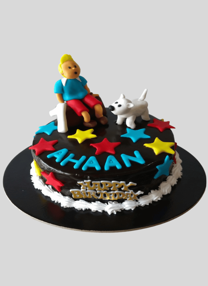 Delightful Tintin Cake