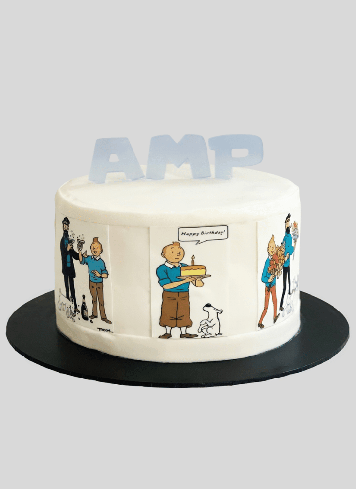 Excellent Tintin Cake