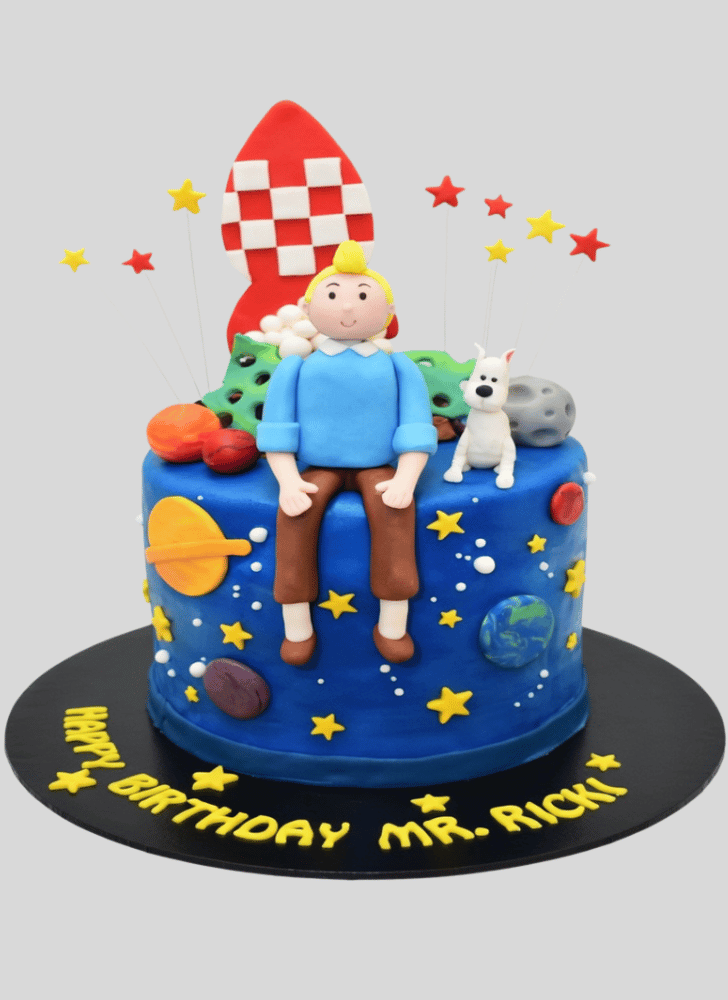 Fair Tintin Cake