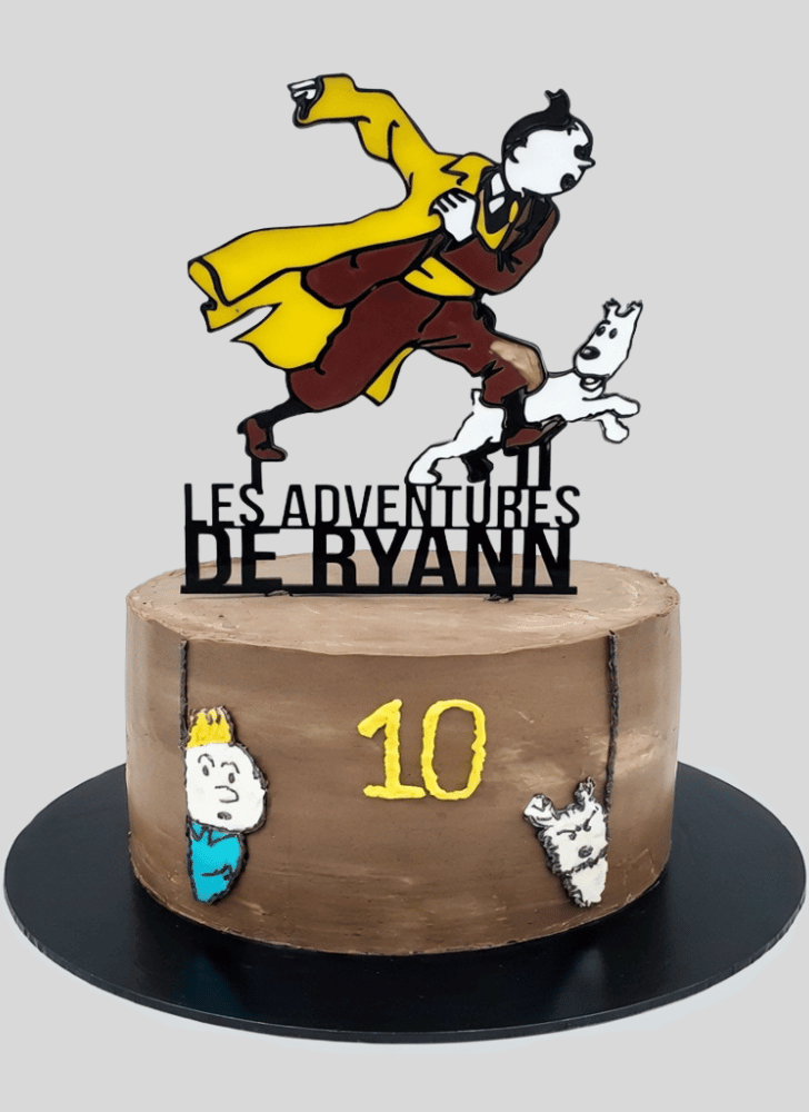 Fascinating Tintin Cake