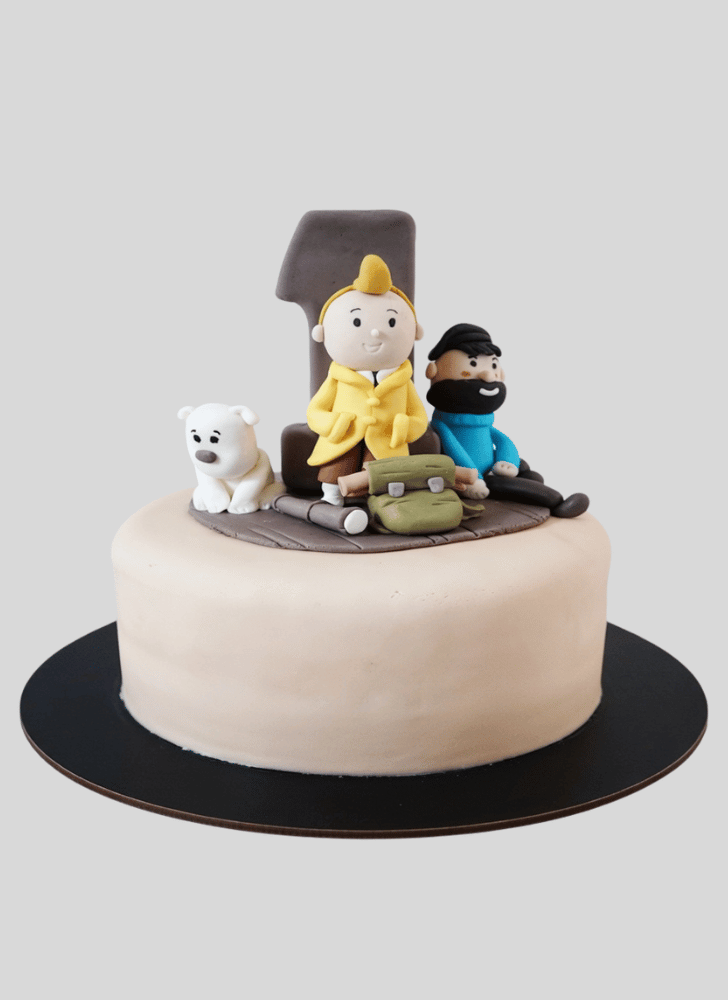 Good Looking Tintin Cake