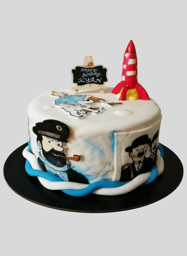 Gorgeous Tintin Cake