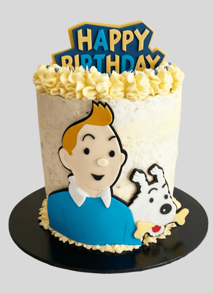Grand Tintin Cake