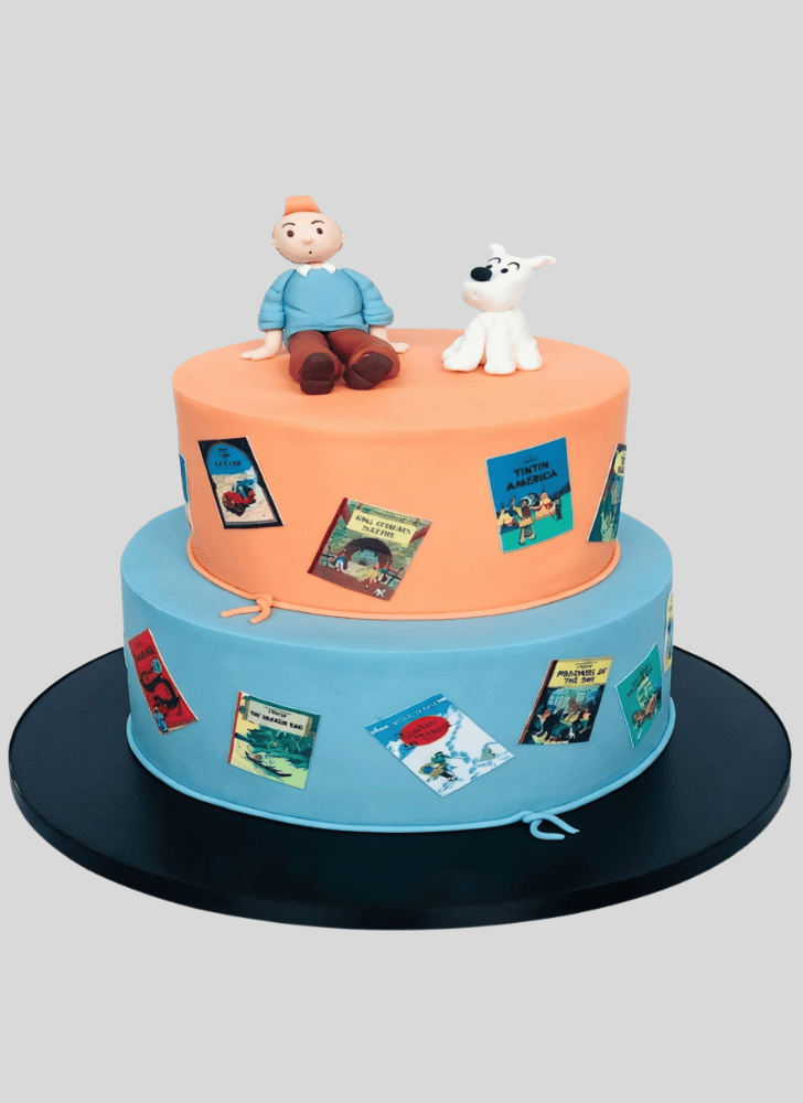 Ideal Tintin Cake