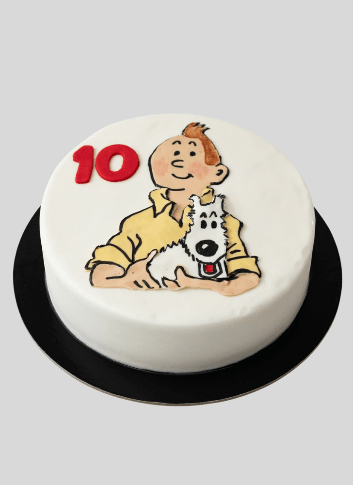 Magnetic Tintin Cake