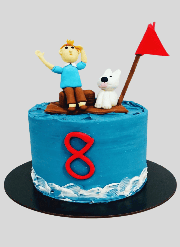 Ravishing Tintin Cake