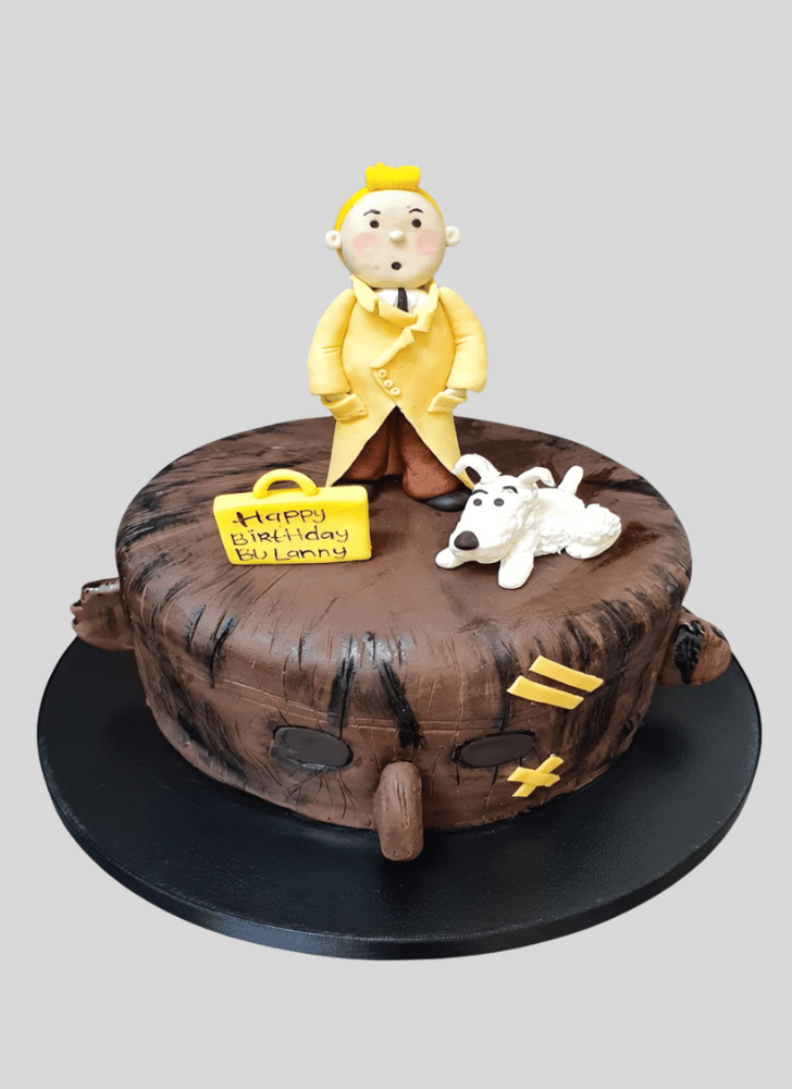 Slightly Tintin Cake