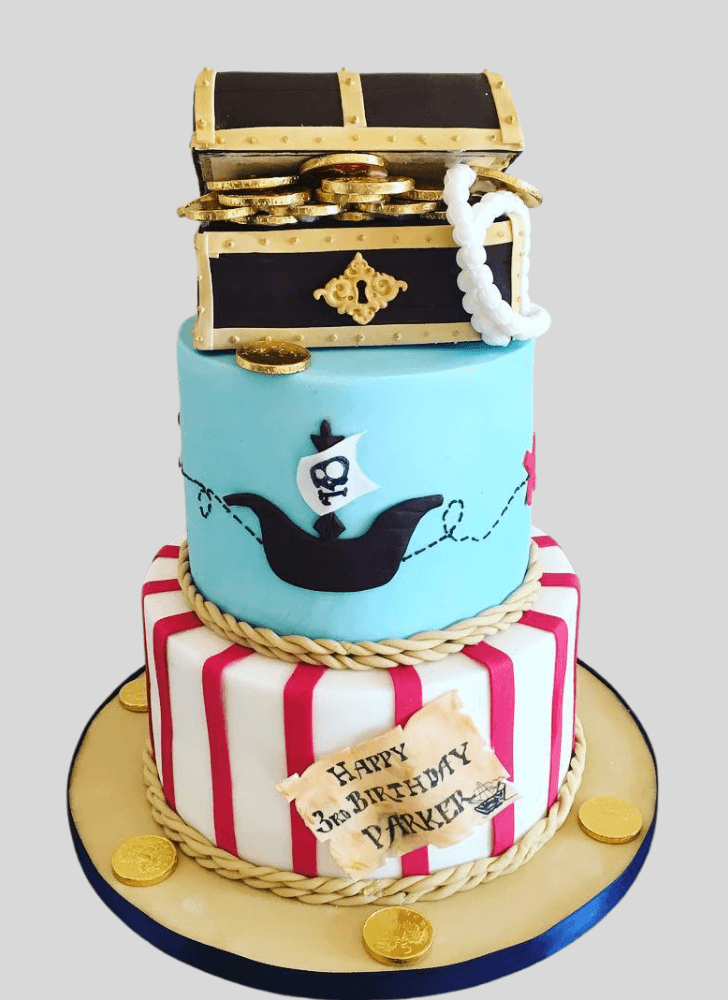 Dazzling Treasure Cake