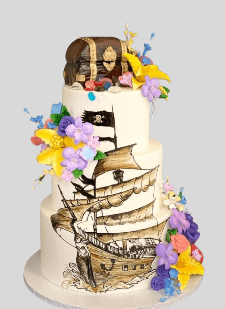 Handsome Treasure Cake