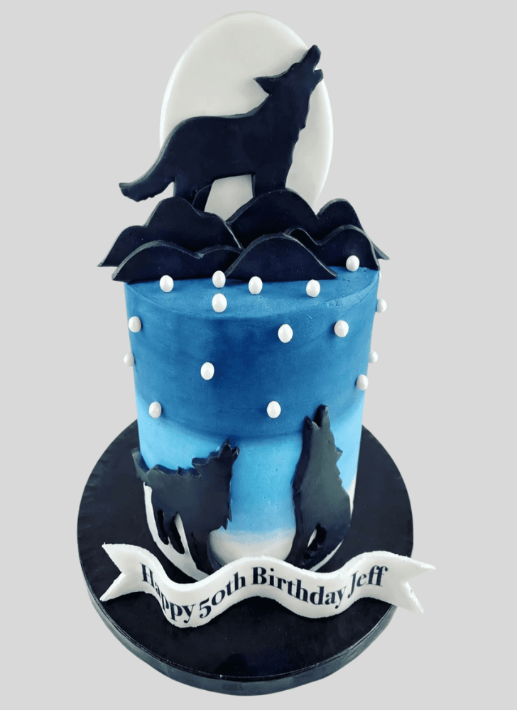 Angelic Wolf Cake